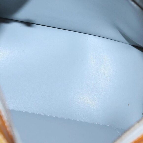 LOUIS VUITTON Monogram Vernis Houston Hand Bag Gris - Picture 12 of 14